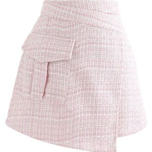 ISO Pink Tweed Skirt
